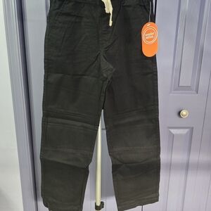 Wonder Nation Twill Pull-On Pants Boys Size 8 NWT
